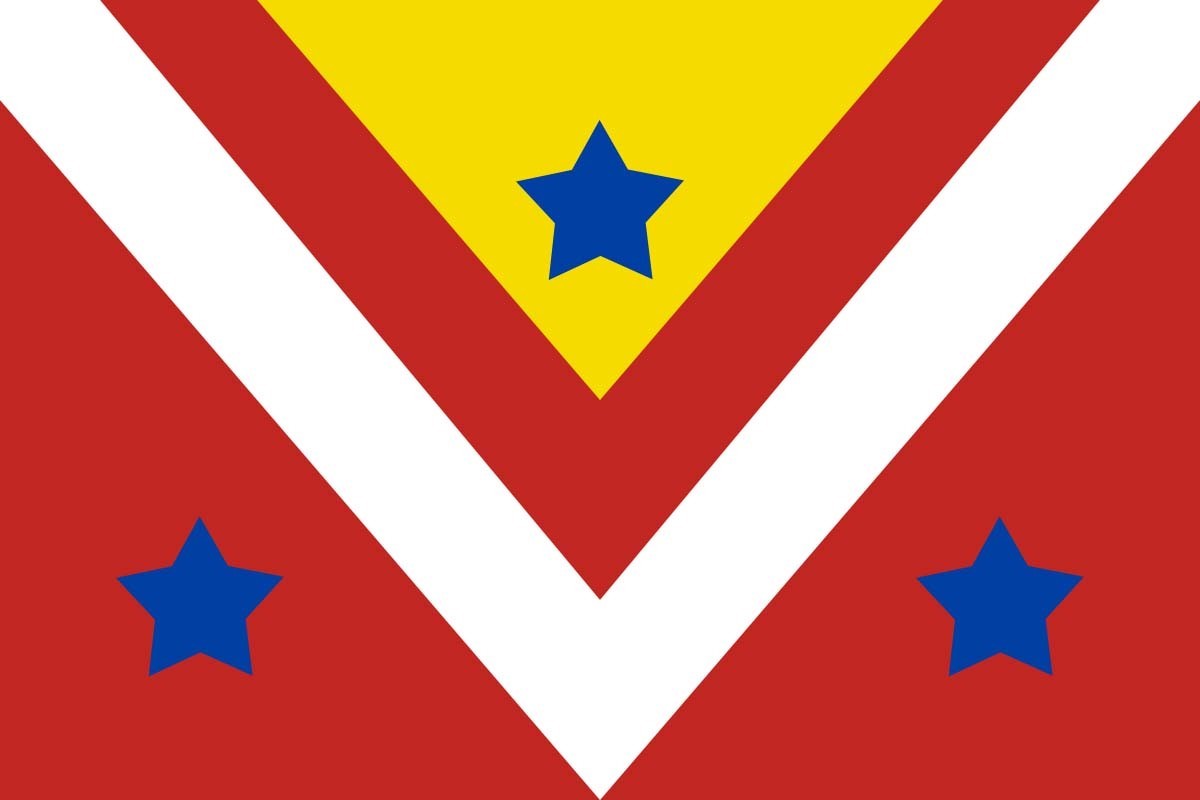 Bandera de Villalba de Perejil de alta calidad para exterior Bandera de Villalba de Perejil de alta calidad para exterior