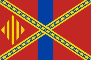 Bandera de Villar de los Navarros de alta calidad para exterior 123