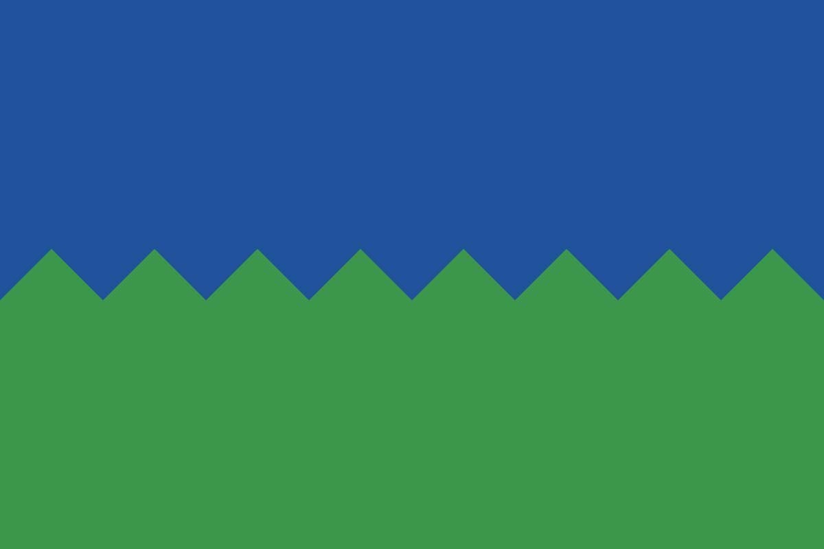 Bandera de Calomarde de alta calidad para exterior