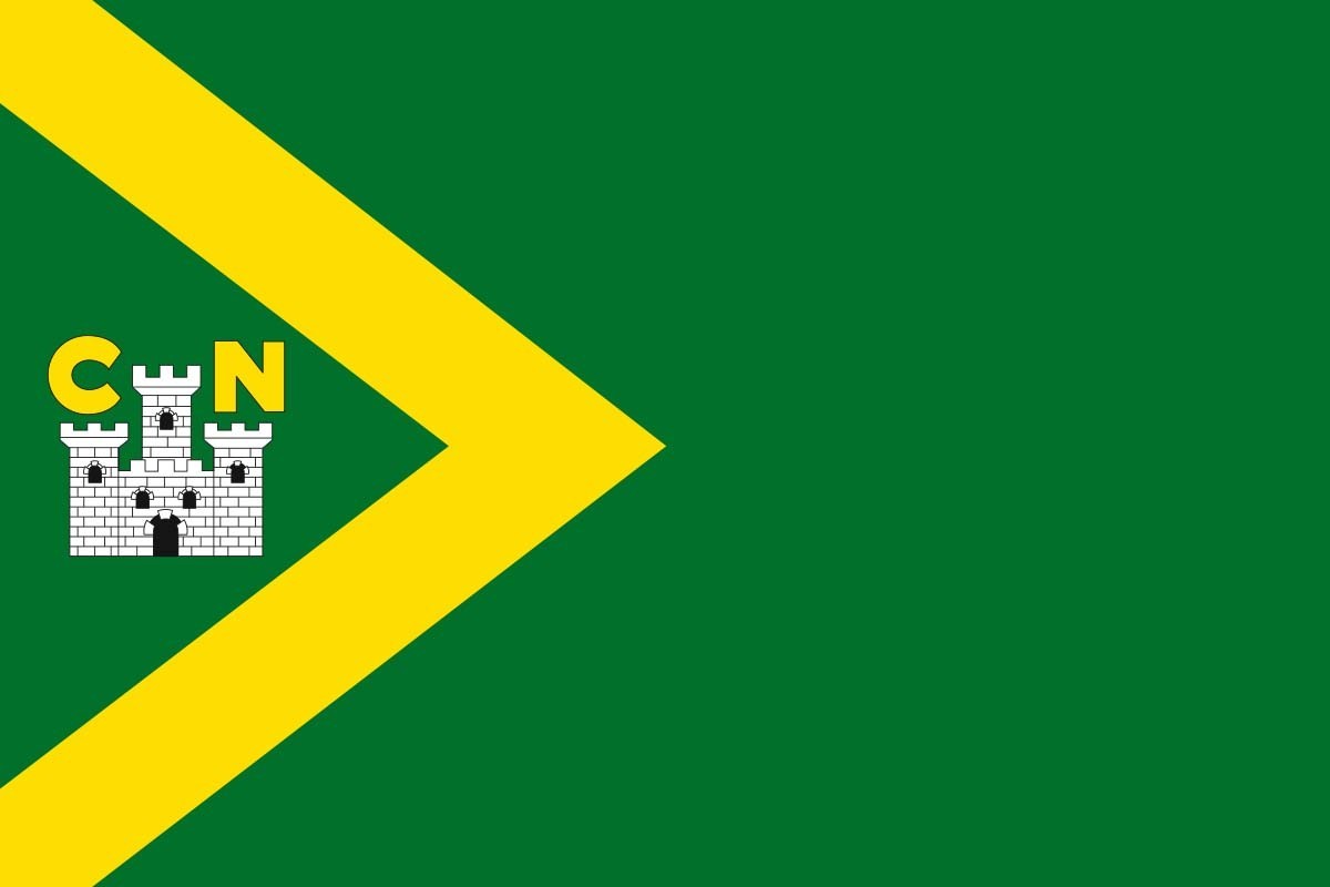 Bandera de Castelnou de alta calidad para exterior