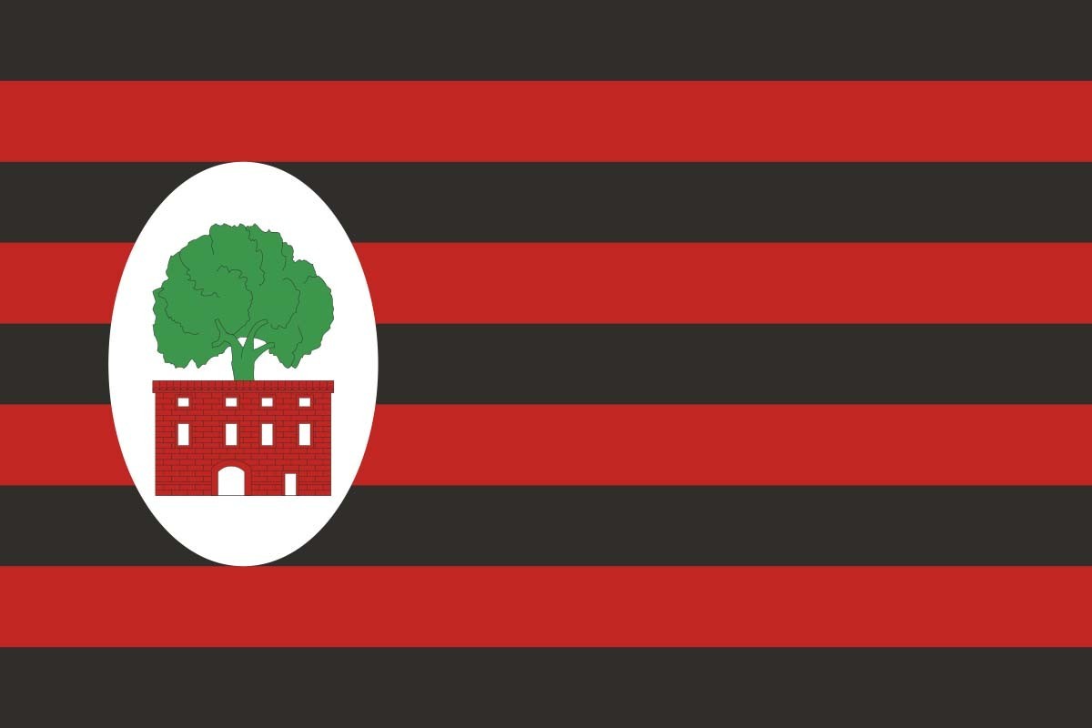Bandera de Estercuel de alta calidad para exterior