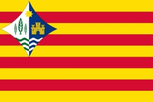 Bandera de Gúdar de alta calidad para exterior 123