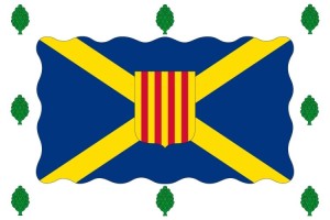 Bandera de Jabaloyas de alta calidad para exterior 123