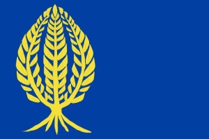 Bandera de Mata de los Olmos de alta calidad para exterior 123