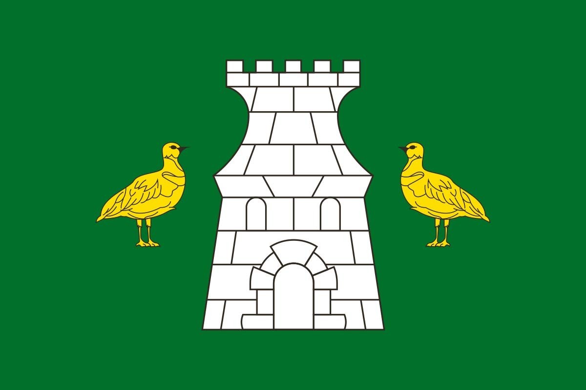 Bandera de Torralba de los Sisones de alta calidad para exterior Bandera de Torralba de los Sisones de alta calidad para exterior
