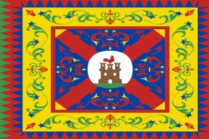 Bandera de Visiedo de alta calidad para exterior 123