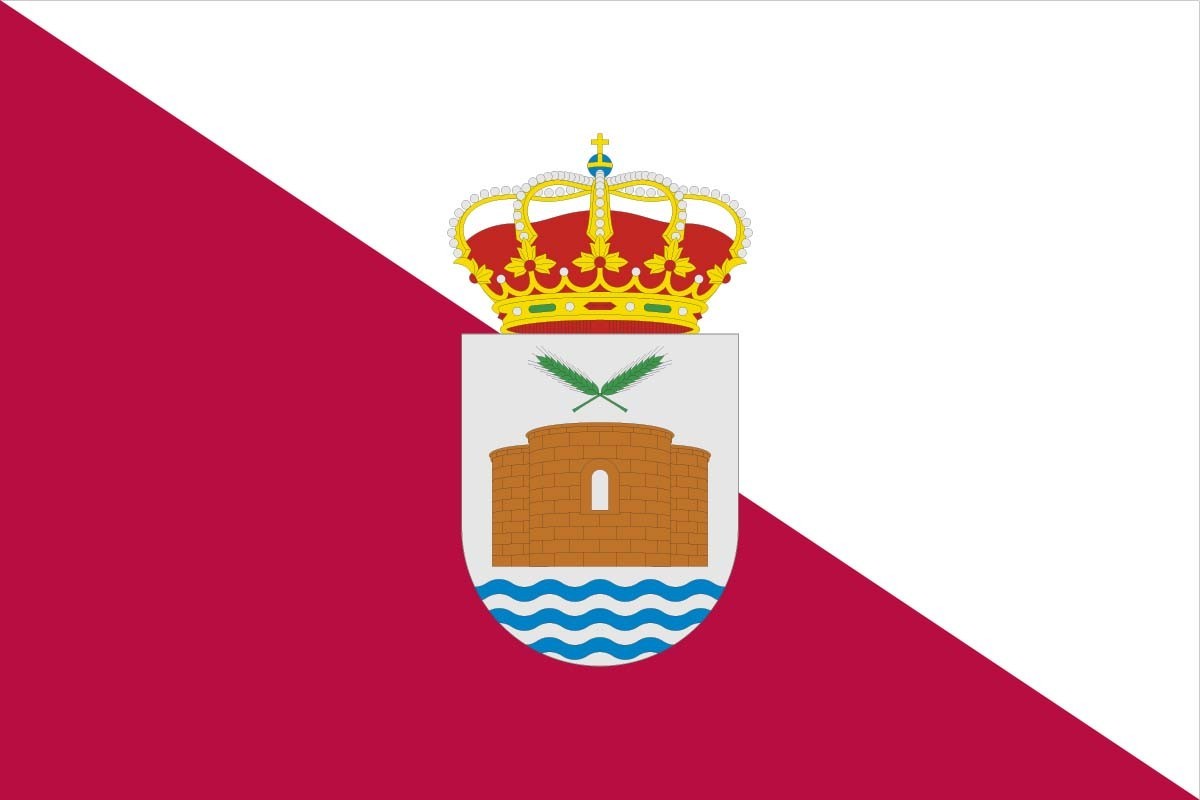 Bandera de Albendea de alta calidad para exterior Bandera de Albendea de alta calidad para exterior