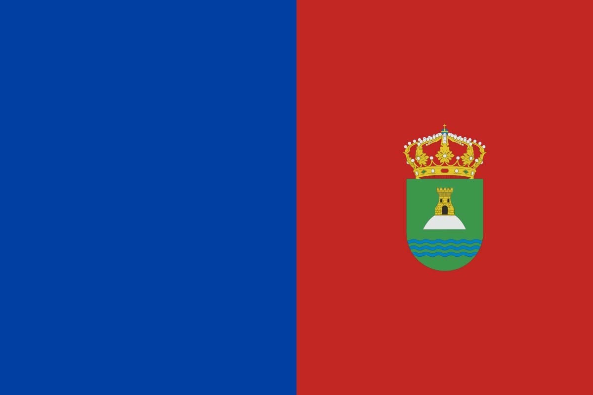 Bandera de Alcohujate de alta calidad para exterior