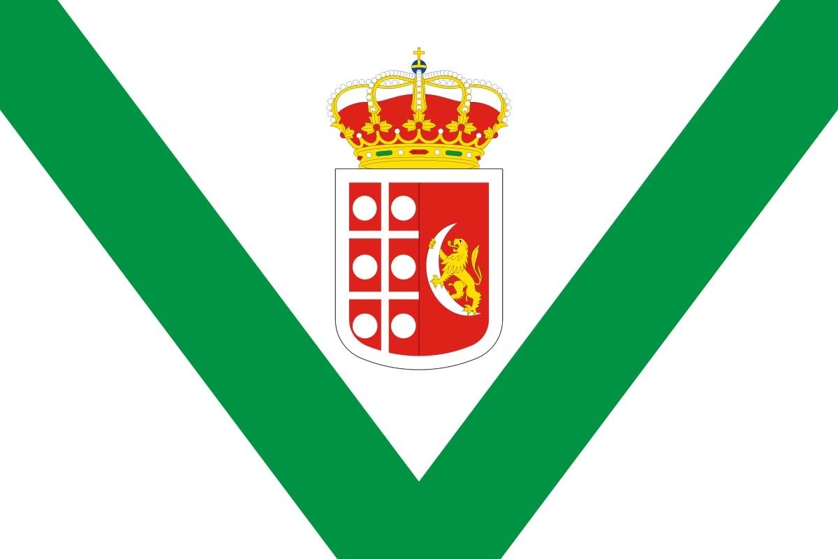 Bandera de Barajas de Melo de alta calidad para exterior Bandera de Barajas de Melo de alta calidad para exterior