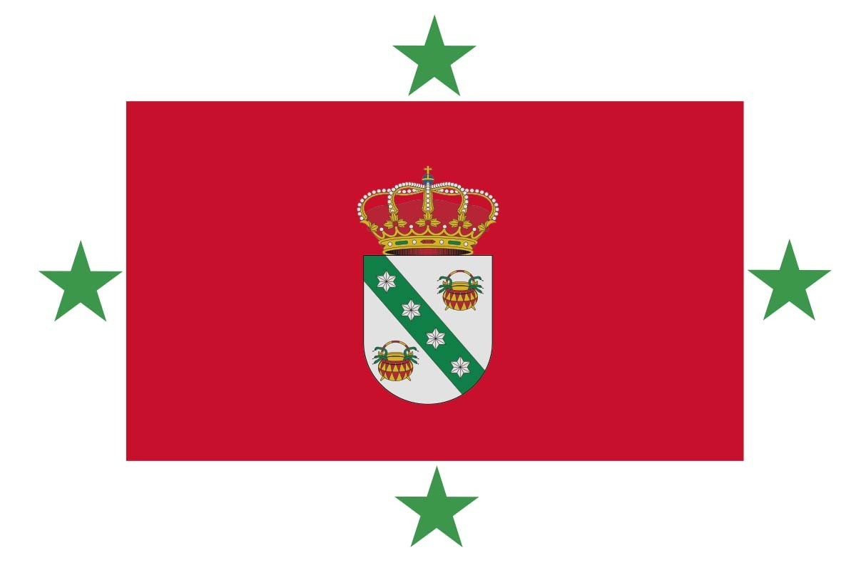Bandera de Cañada Juncosa de alta calidad para exterior Bandera de Cañada Juncosa de alta calidad para exterior