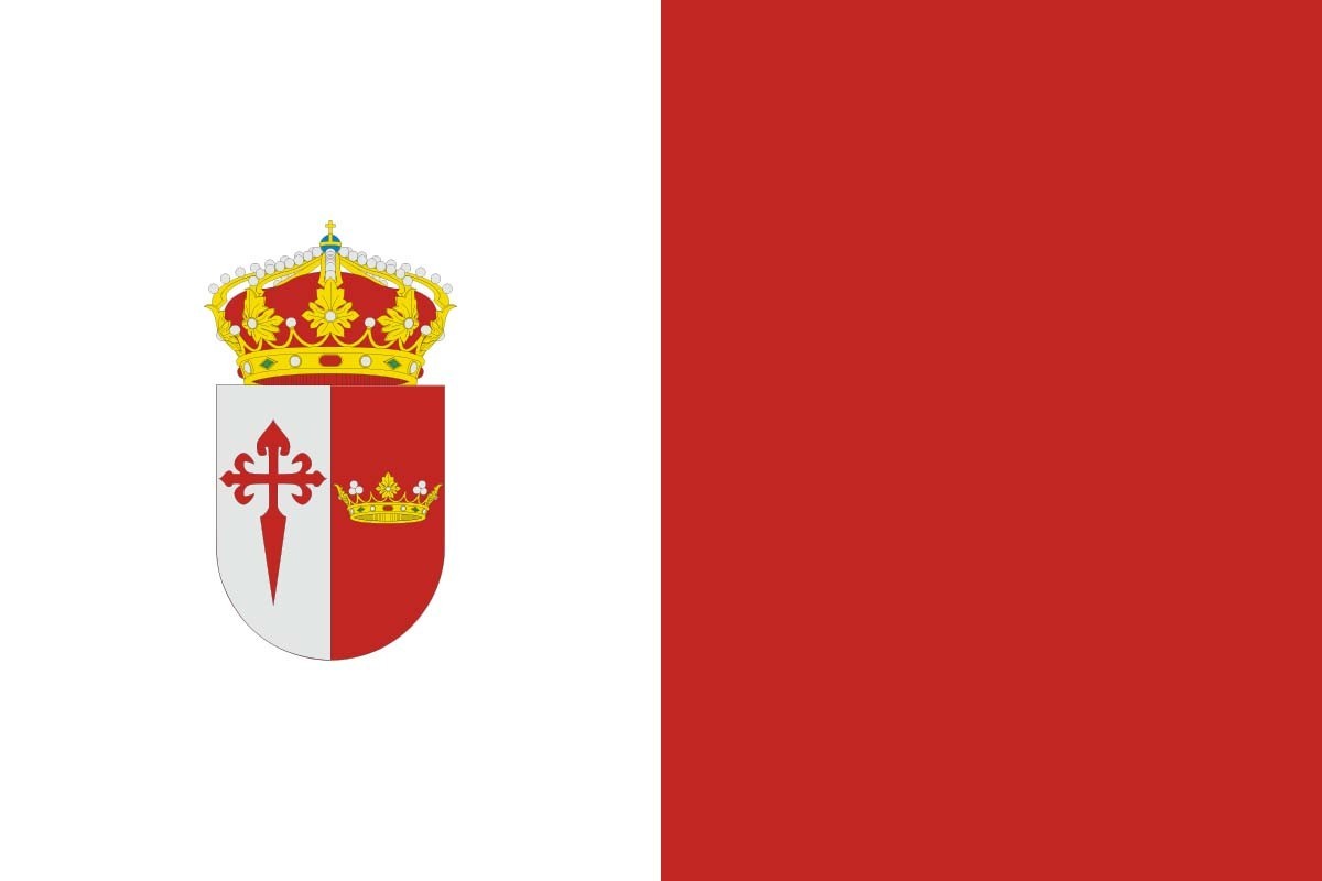 Bandera de Hinojosos de alta calidad para exterior Bandera de Hinojosos de alta calidad para exterior