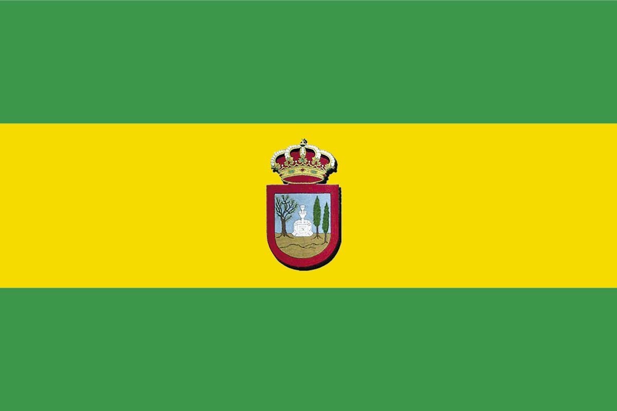Bandera de Honrubia de alta calidad para exterior