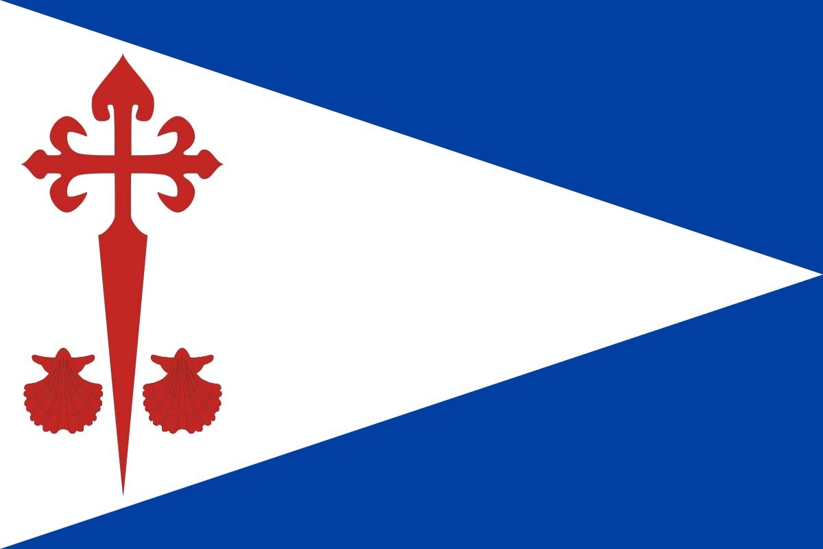 Bandera de Horcajo de Santiago de alta calidad para exterior Bandera de Horcajo de Santiago de alta calidad para exterior