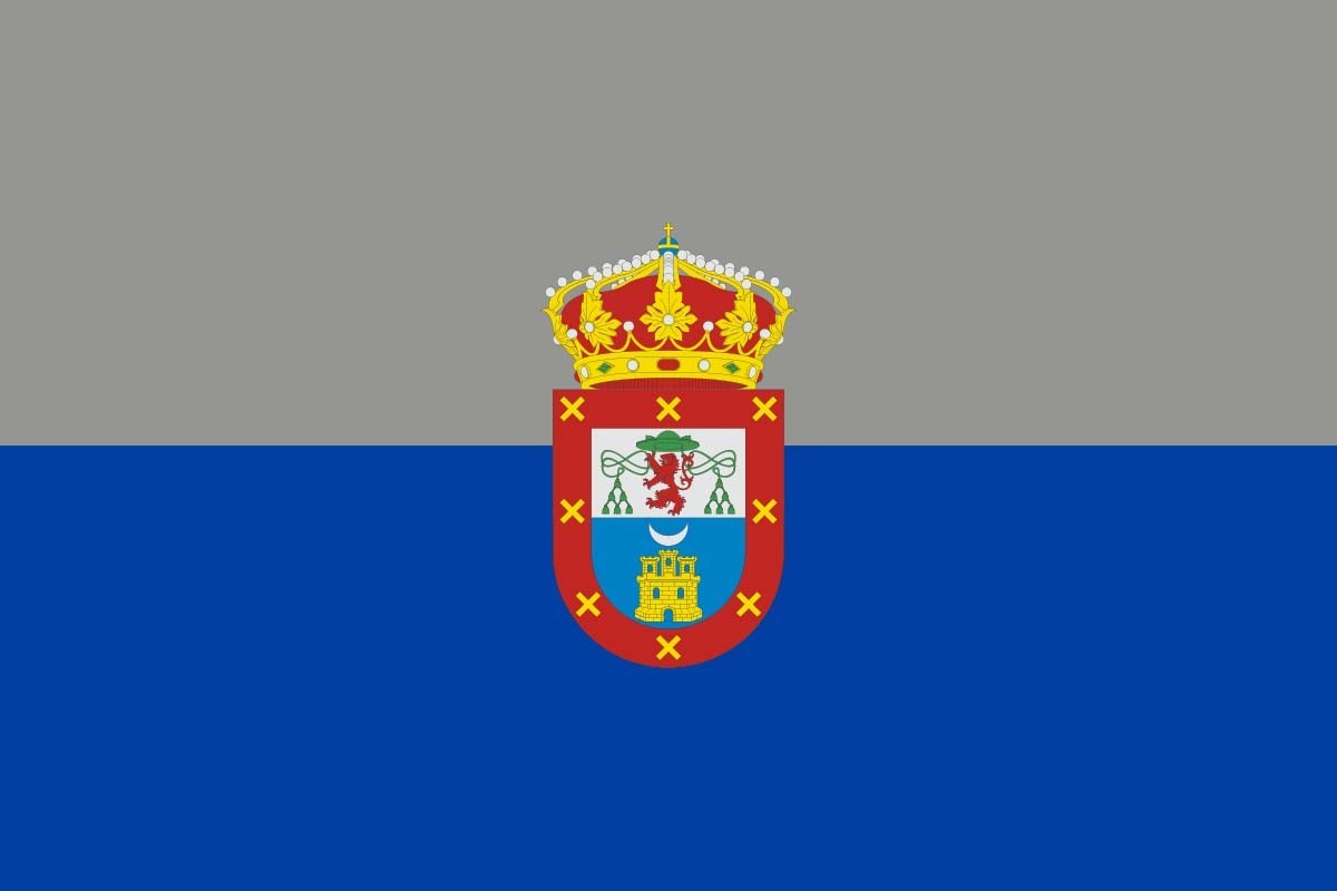 Bandera de Huerta de la Obispalía de alta calidad para exterior Bandera de Huerta de la Obispalía de alta calidad para exterior