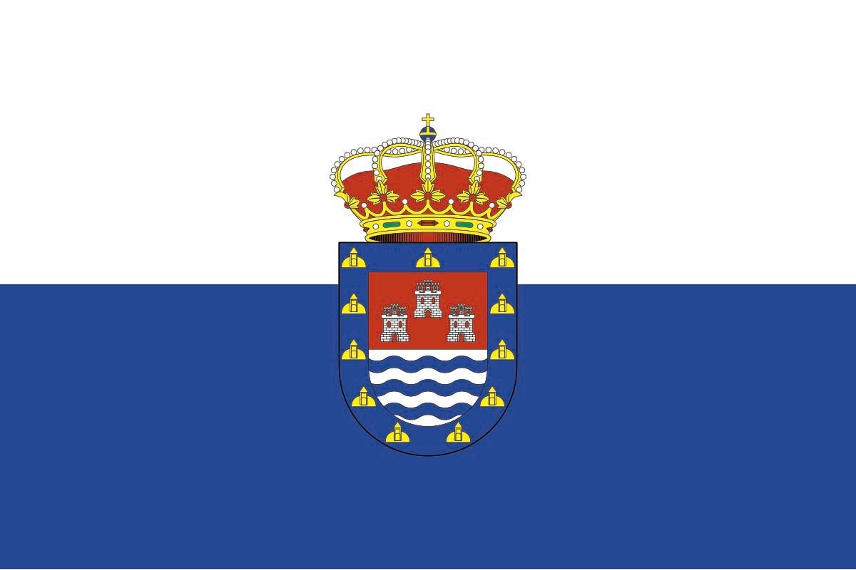 Bandera de Alcázares de alta calidad para exterior