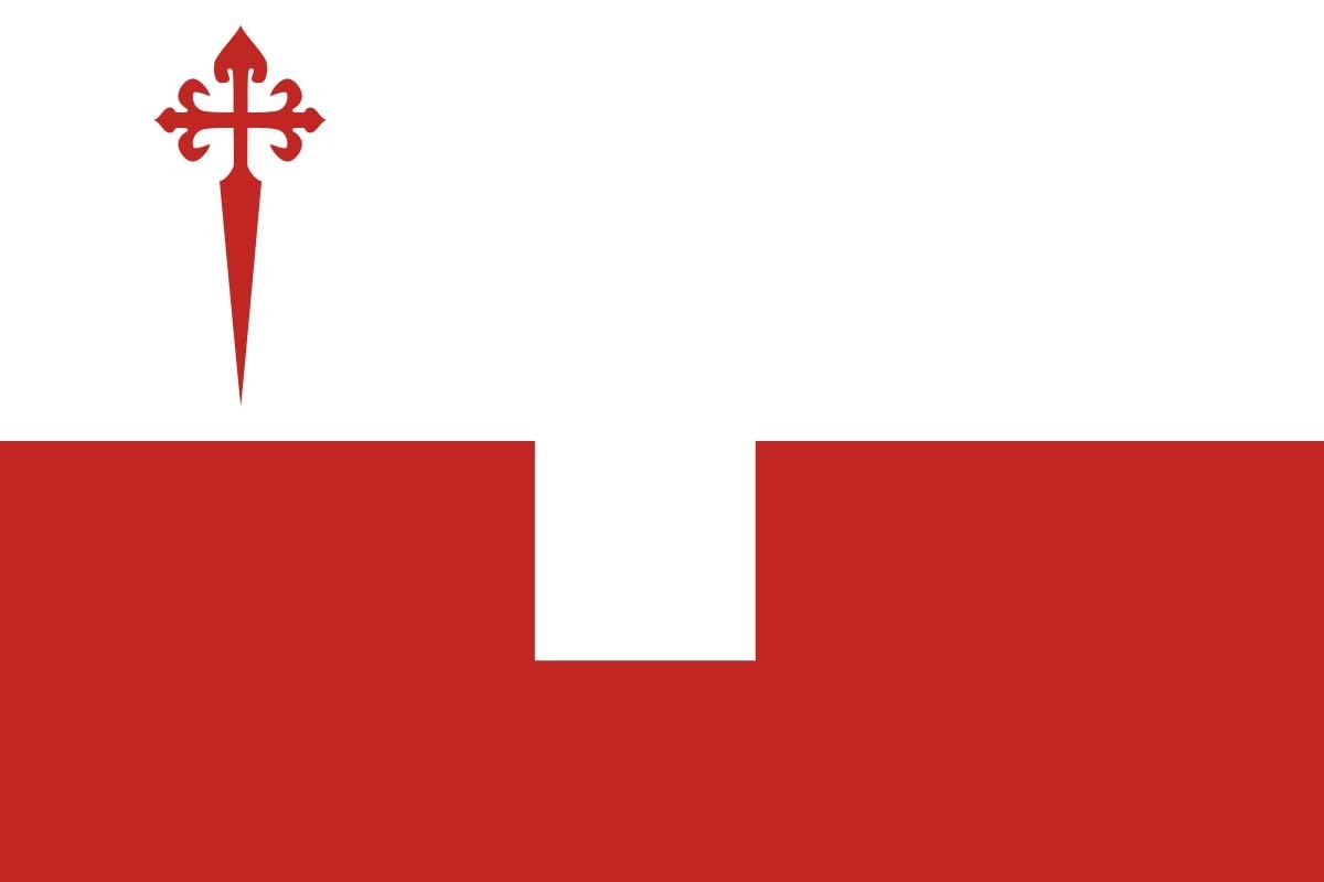 Bandera de Puebla de Almenara de alta calidad para exterior Bandera de Puebla de Almenara de alta calidad para exterior