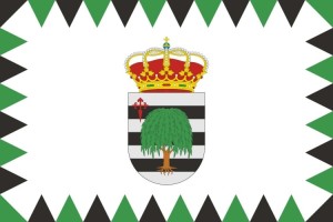 Bandera de Saceda de alta calidad para exterior 123