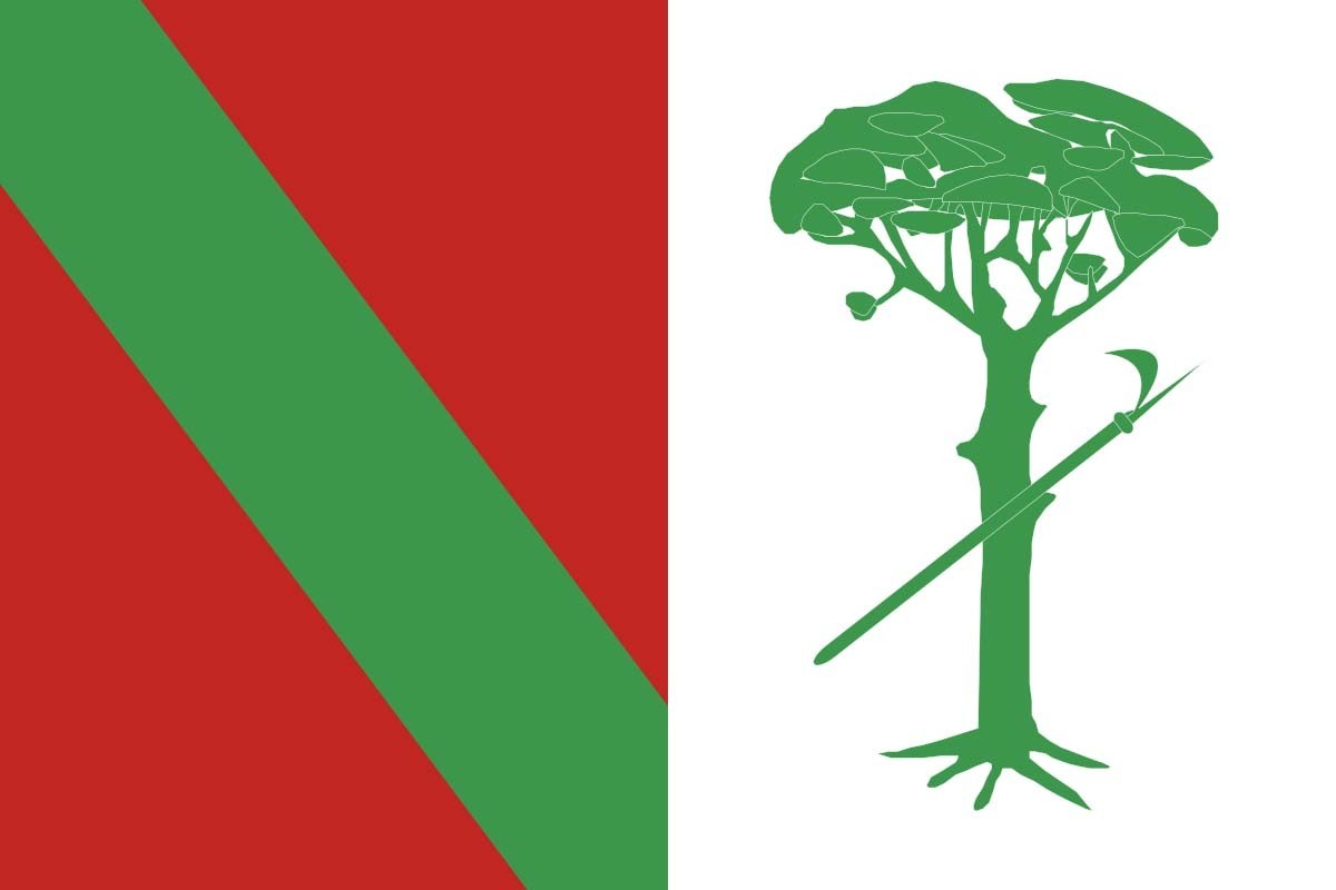 Bandera de Valdemeca de alta calidad para exterior Bandera de Valdemeca de alta calidad para exterior