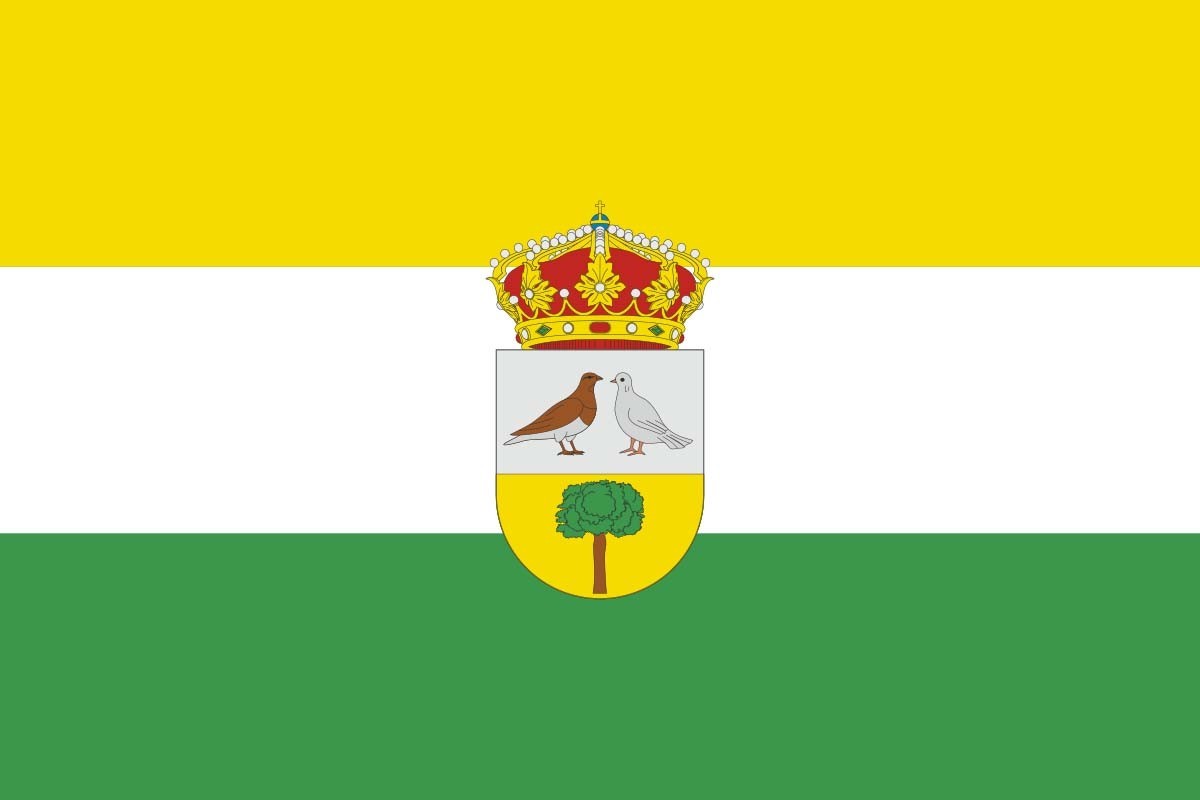 Bandera de Valdetórtola de alta calidad para exterior Bandera de Valdetórtola de alta calidad para exterior