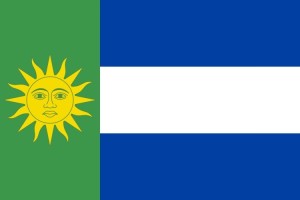 Bandera de Villaverde y Pasaconsol de alta calidad para exterior 123