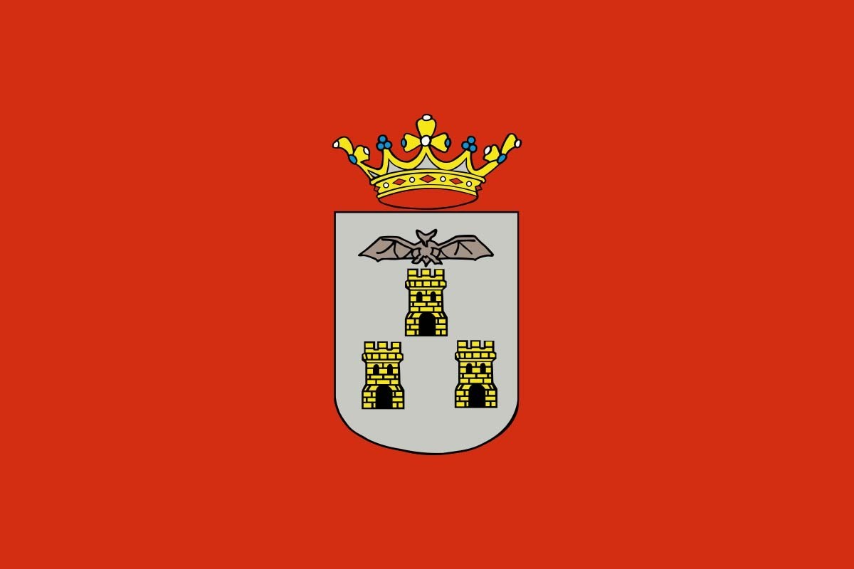 Bandera de Albacete de alta calidad para exterior