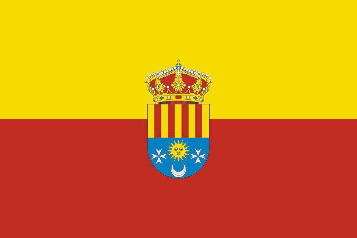 Bandera de Archena de alta calidad para exterior