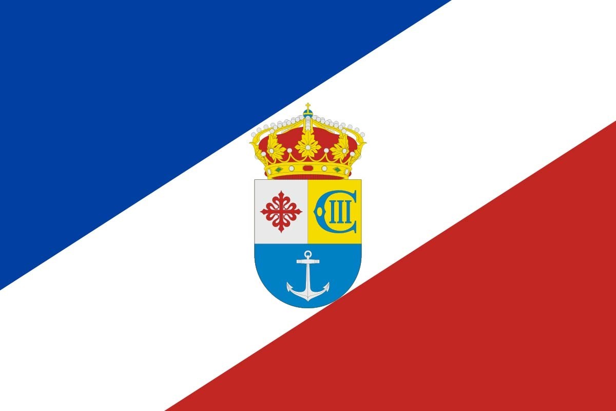 Bandera de Almuradiel de alta calidad para exterior Bandera de Almuradiel de alta calidad para exterior
