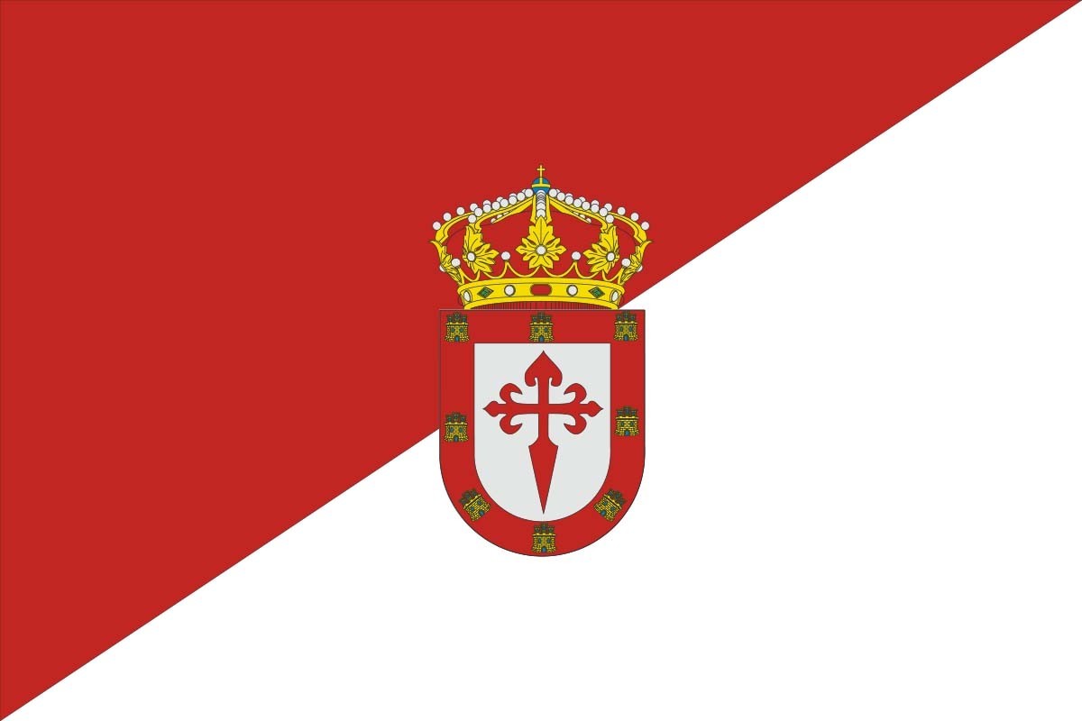 Bandera de Cózar de alta calidad para exterior Bandera de Cózar de alta calidad para exterior