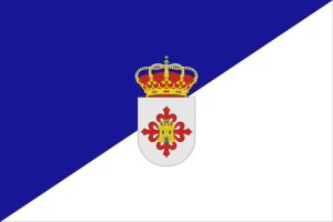 Bandera de Daimiel de alta calidad para exterior 123