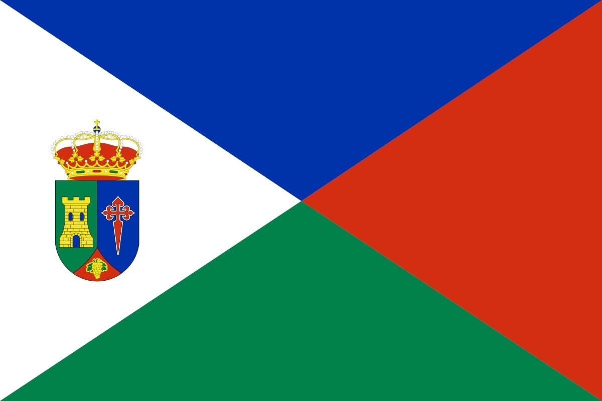 Bandera de Socuéllamos de alta calidad para exterior Bandera de Socuéllamos de alta calidad para exterior