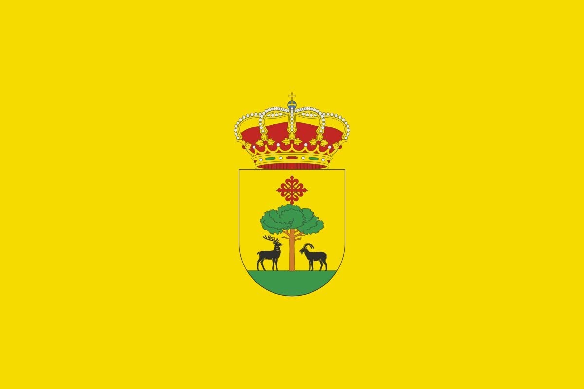 Bandera de Solana del Pino de alta calidad para exterior Bandera de Solana del Pino de alta calidad para exterior