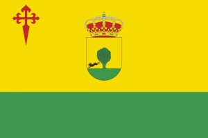 Bandera de Tomelloso de alta calidad para exterior 123