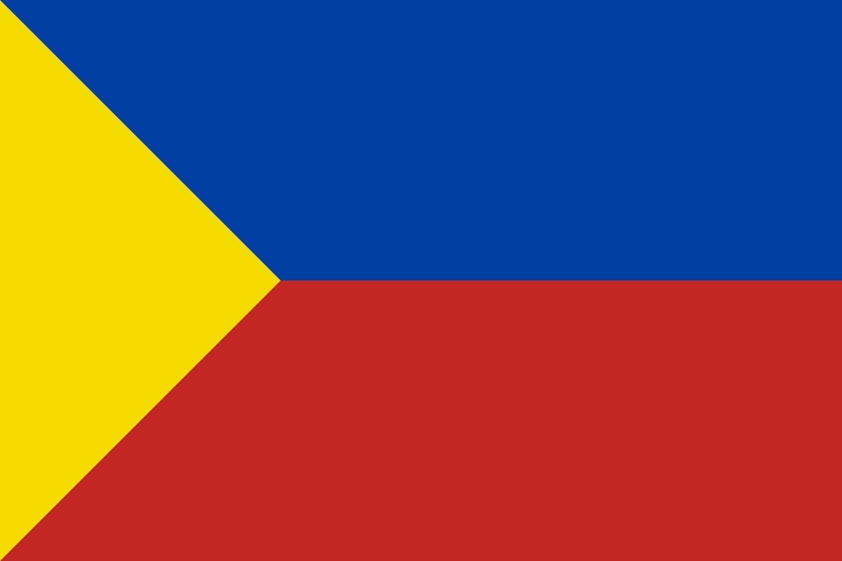 Bandera de Anquela del Ducado de alta calidad para exterior
