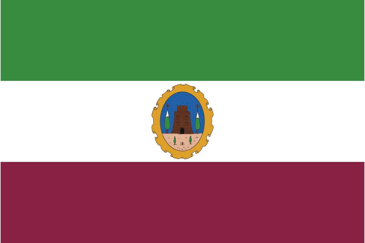 Bandera de Cehegín de alta calidad para exterior Bandera de Cehegín de alta calidad para exterior