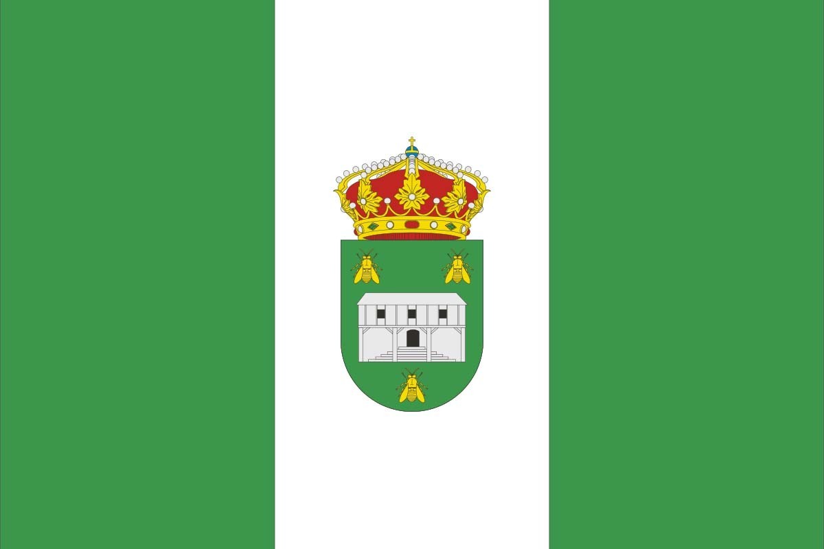 Bandera de Chiloeches de alta calidad para exterior Bandera de Chiloeches de alta calidad para exterior