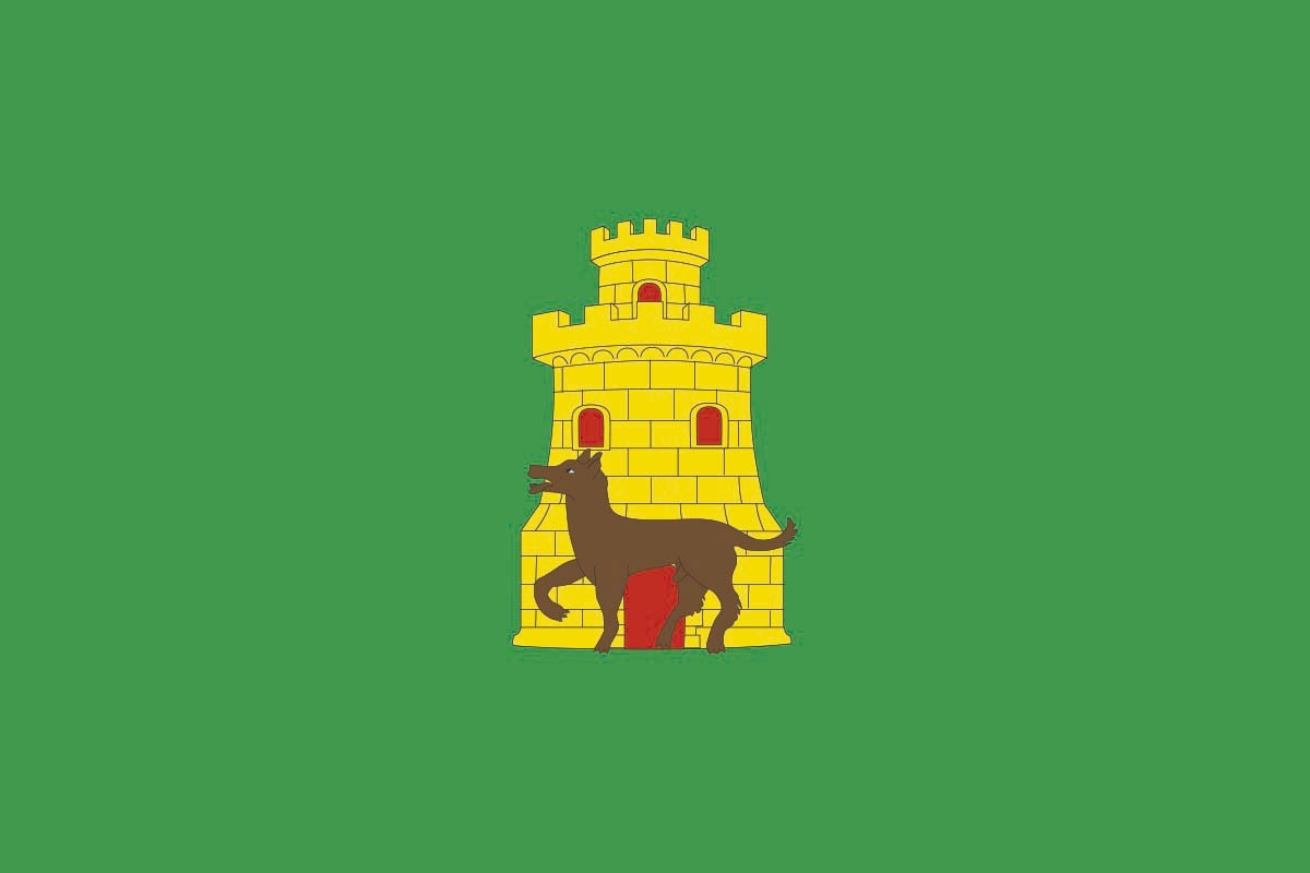 Bandera de Ceutí de alta calidad para exterior Bandera de Ceutí de alta calidad para exterior