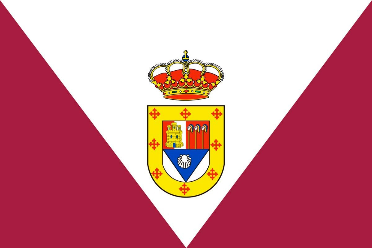 Bandera de Valdeconcha de alta calidad para exterior Bandera de Valdeconcha de alta calidad para exterior