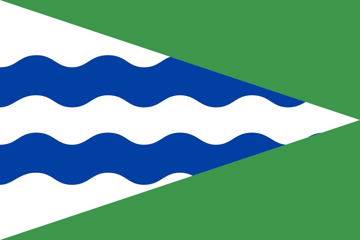 Bandera de Valverde de los Arroyos de alta calidad para exterior Bandera de Valverde de los Arroyos de alta calidad para exterior