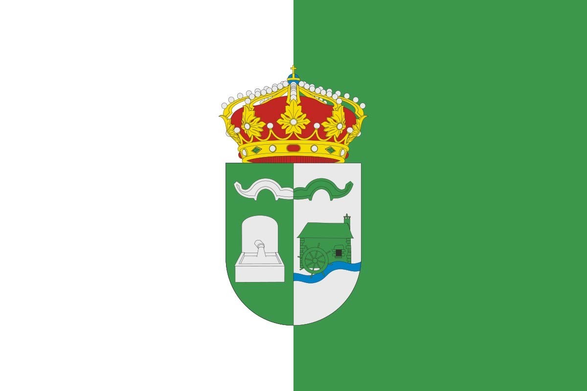 Bandera de Viana de Jadraque de alta calidad para exterior Bandera de Viana de Jadraque de alta calidad para exterior