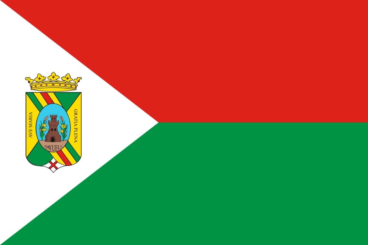 Bandera de Castillo de Bayuela de alta calidad para exterior Bandera de Castillo de Bayuela de alta calidad para exterior
