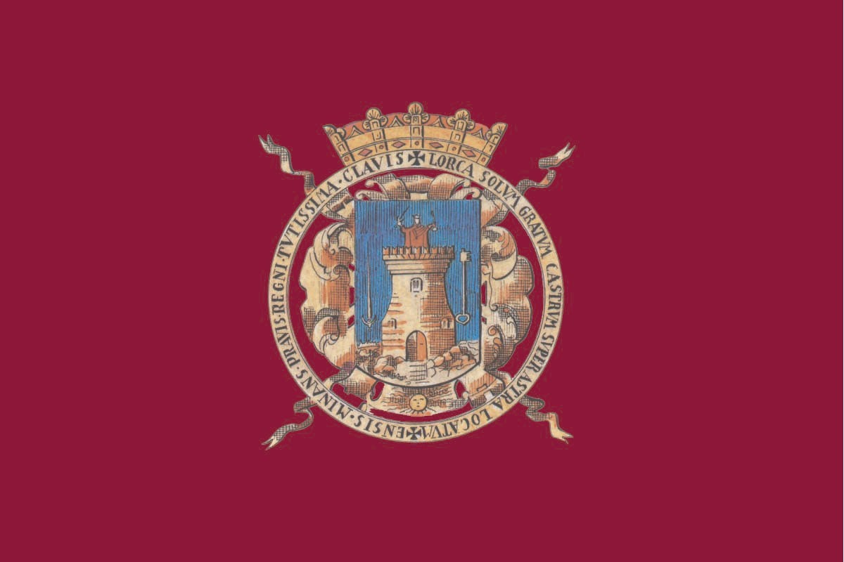 Bandera de Lorca de alta calidad para exterior Bandera de Lorca de alta calidad para exterior