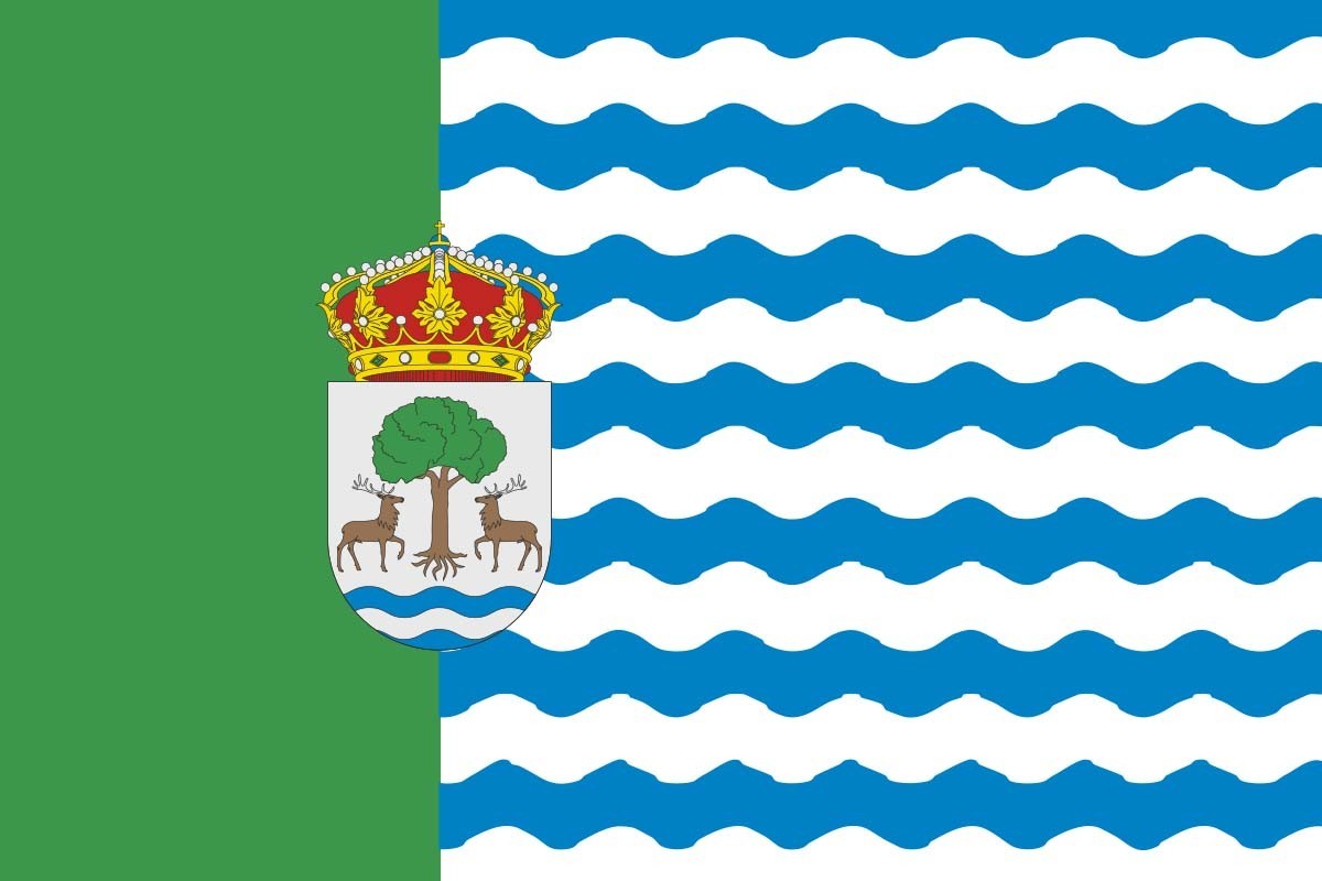 Bandera de Cervera de los Montes de alta calidad para exterior