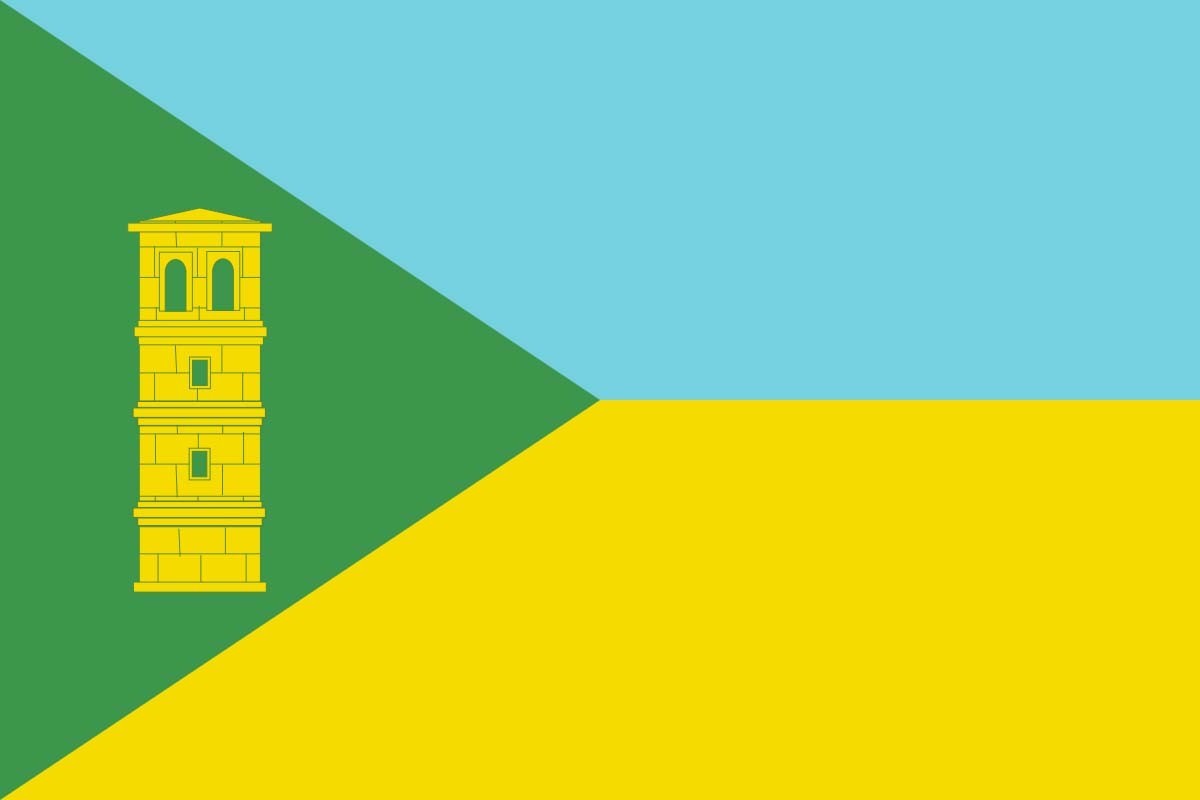 Bandera de Erustes de alta calidad para exterior Bandera de Erustes de alta calidad para exterior