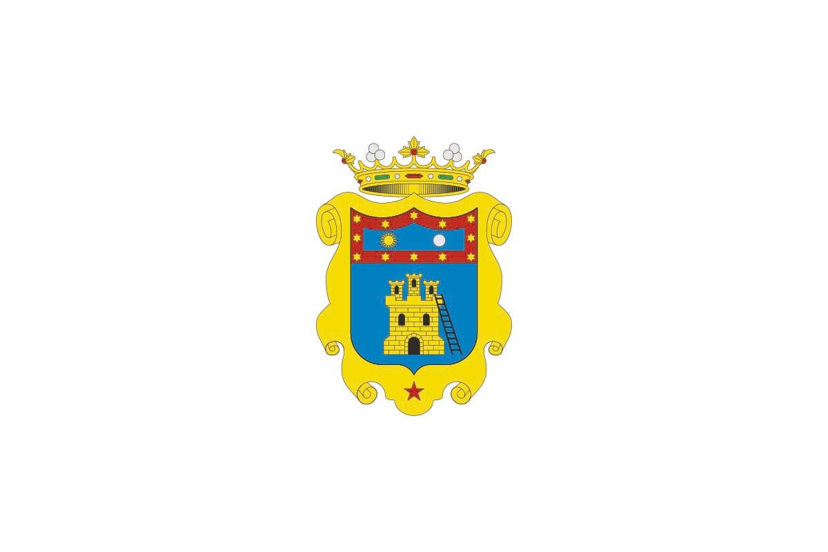 Bandera de Moratalla de alta calidad para exterior Bandera de Moratalla de alta calidad para exterior
