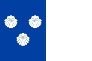 Bandera de Noblejas de alta calidad para exterior 123