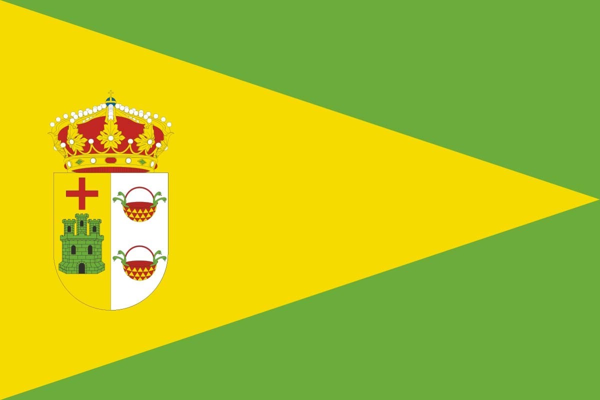 Bandera de San Martín de Montalbán de alta calidad para exterior Bandera de San Martín de Montalbán de alta calidad para exterior