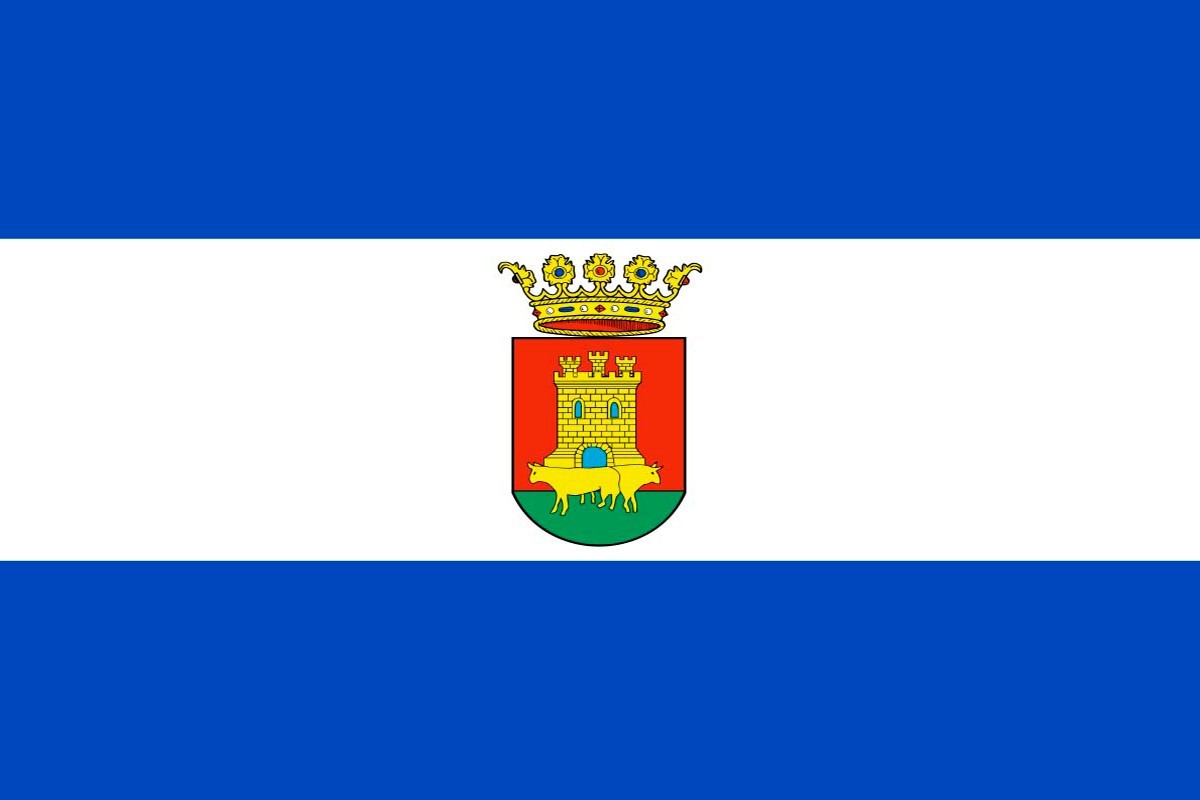 Bandera de Talavera de la Reina de alta calidad para exterior Bandera de Talavera de la Reina de alta calidad para exterior