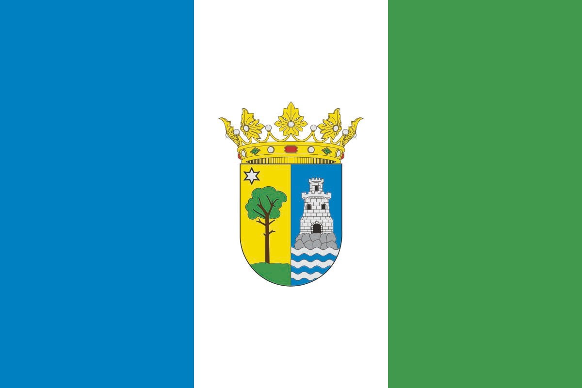 Bandera de San Pedro del Pinatar de alta calidad para exterior Bandera de San Pedro del Pinatar de alta calidad para exterior