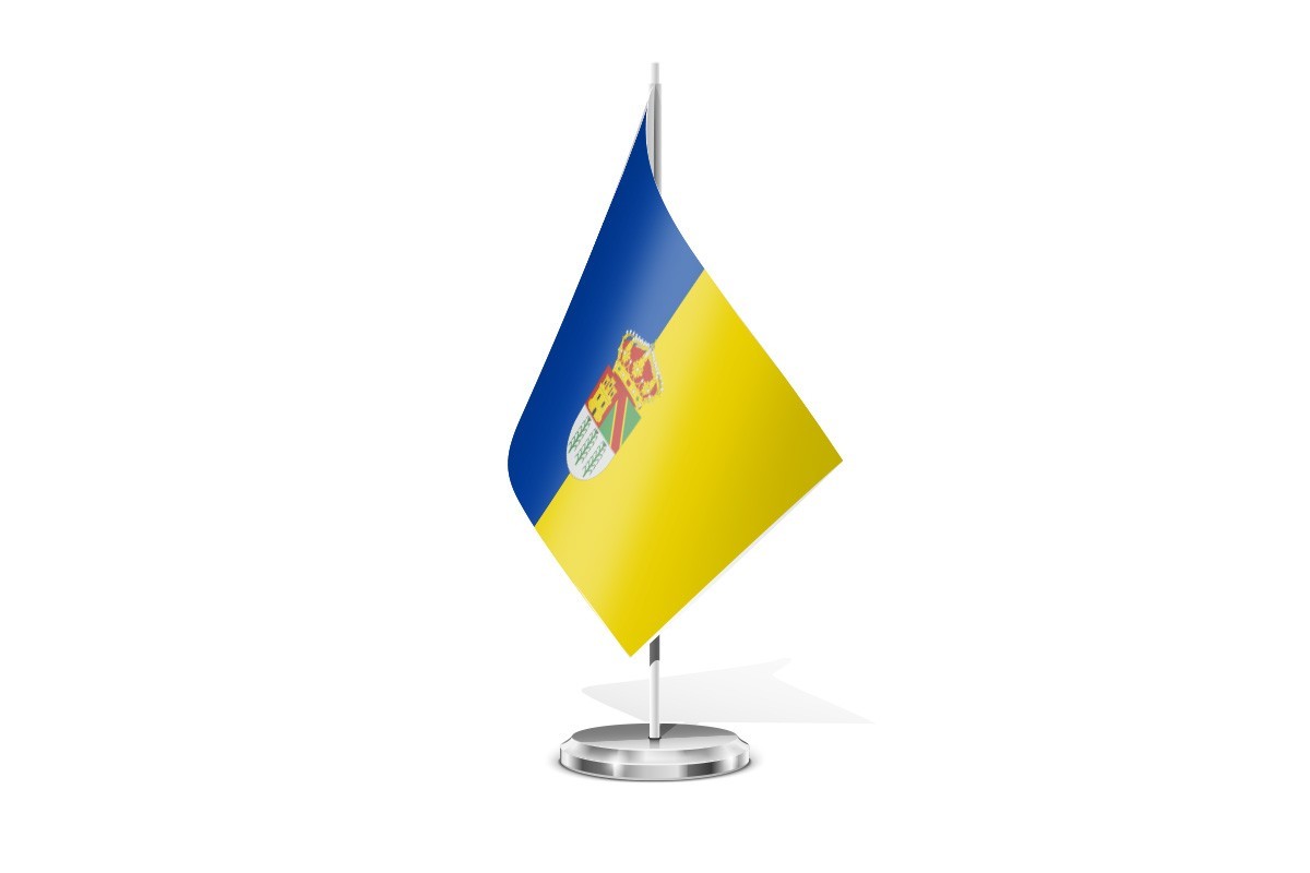 Bandera de mesa de Cañaveras