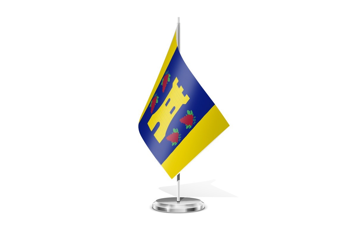 Bandera de mesa de Castillejo de Iniesta